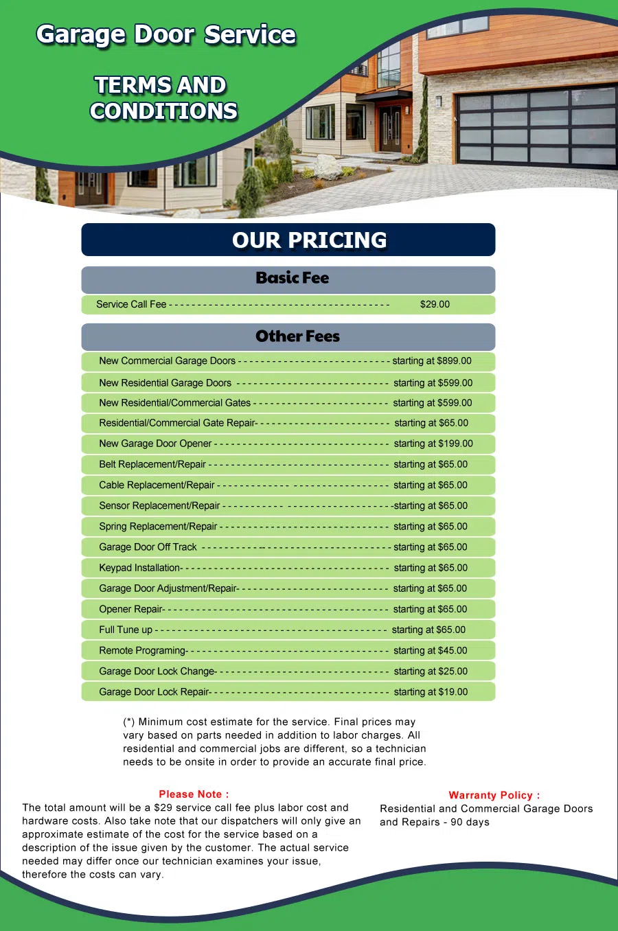 Neighborhood Garage Door Riverdale, MD 301-712-9049